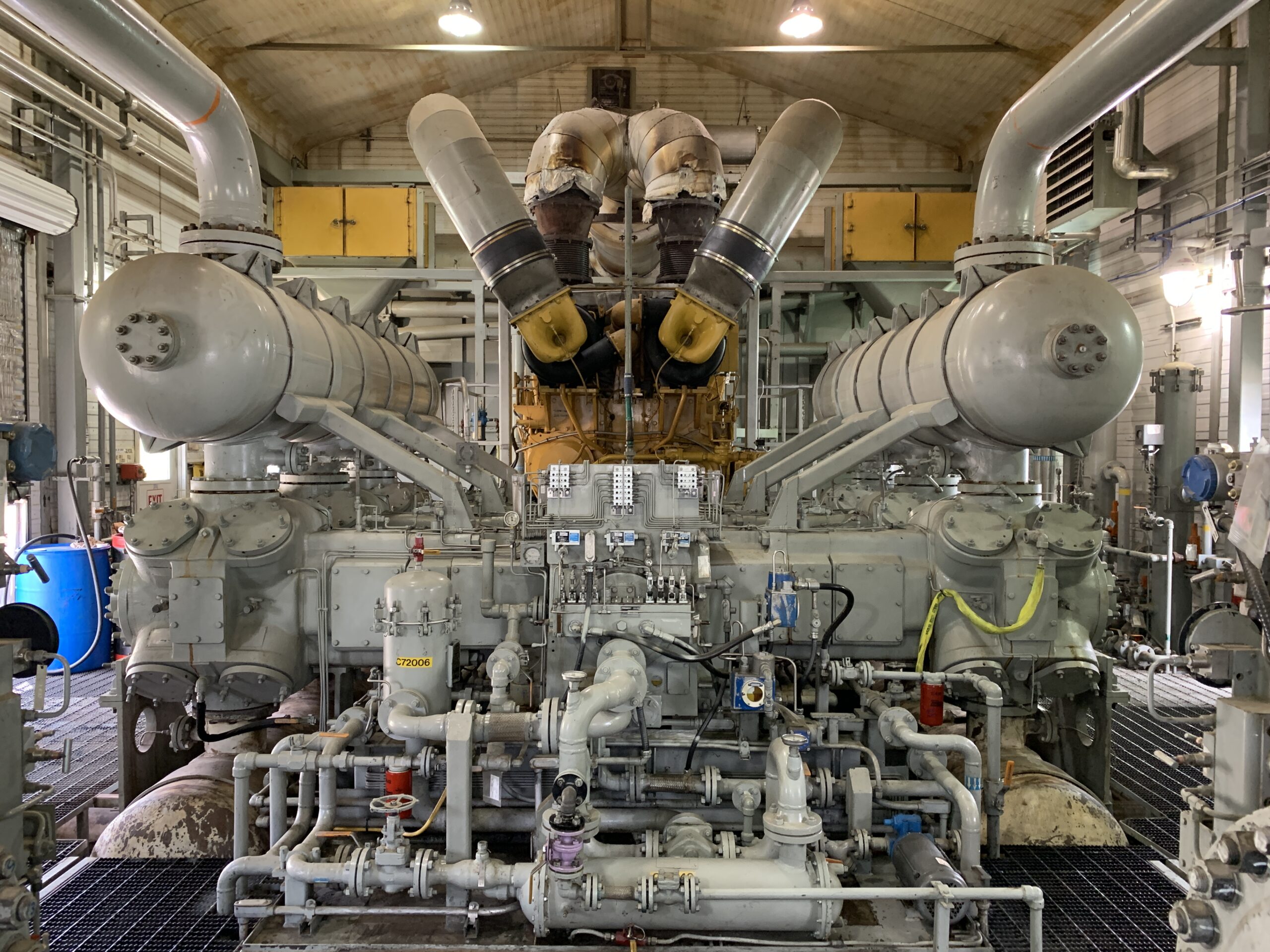 Image showing equipment on the inside of a plant